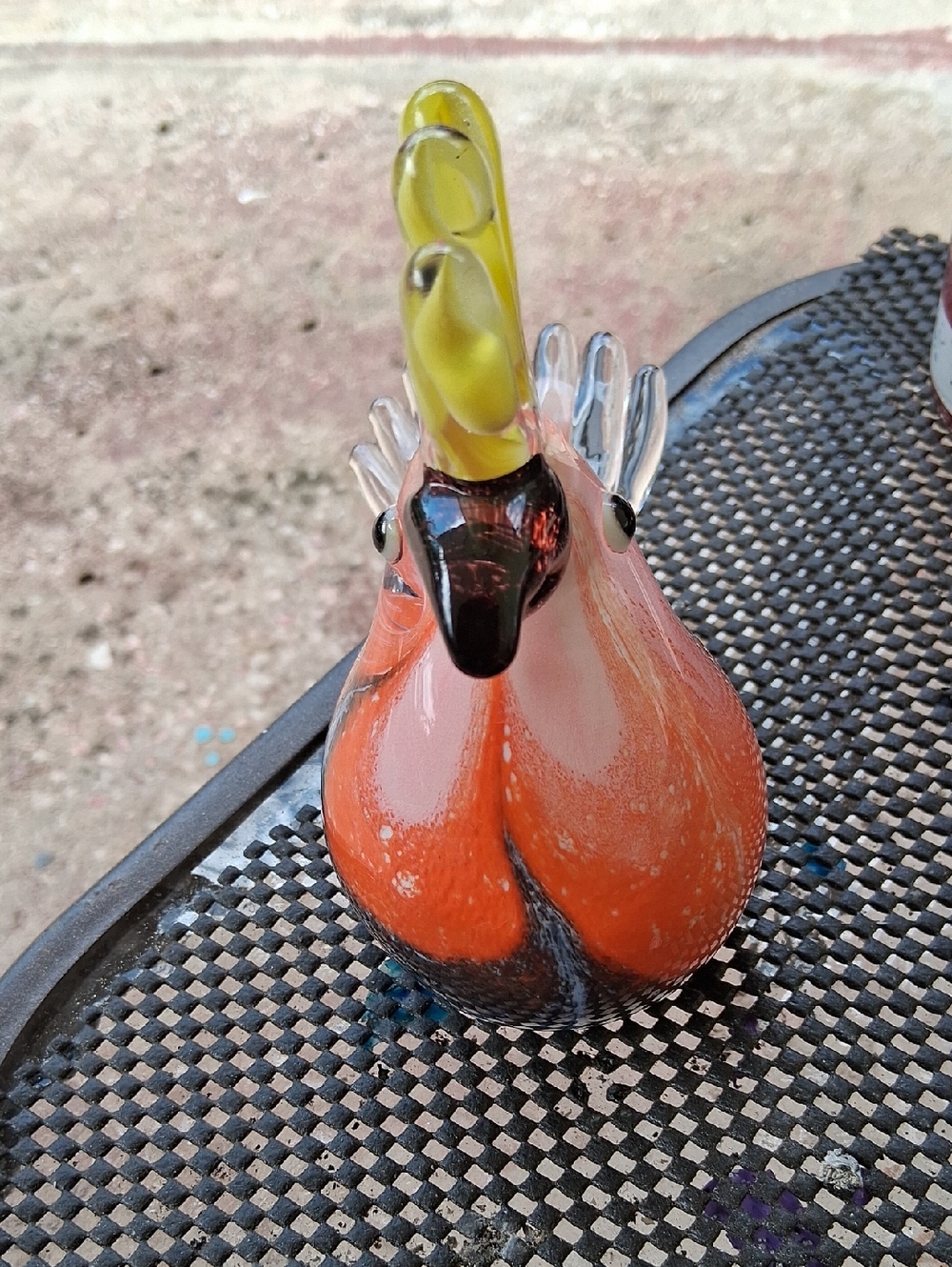 Glass Rooster - Picture 4 of 8